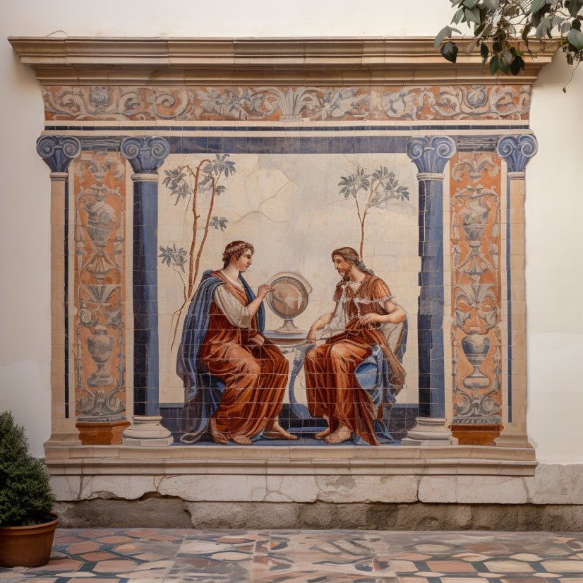 The History Of Tile Murals: A Journey Through Time - Tilemuse