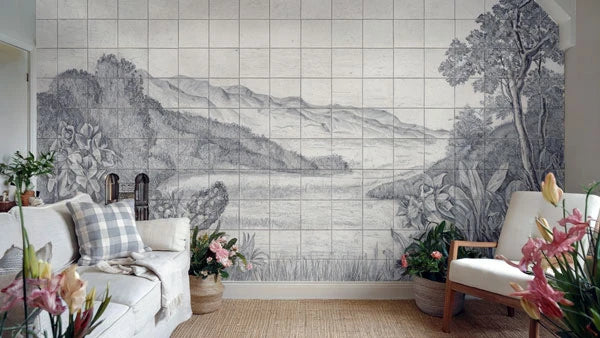 Mountain Tile Murals - Tilemuse